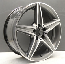Mercedes Benz E Klasse W213 18 " Diamantschliff Grau Alu Rad Vorne 8J ET43