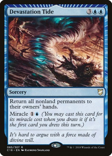 NM Devastation Tide, MTG, Commander 2018, Magic the Gathering, 85