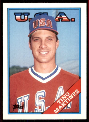1988 Topps Traded #66T Tino Martinez RC Rookie Seattle Mariners
