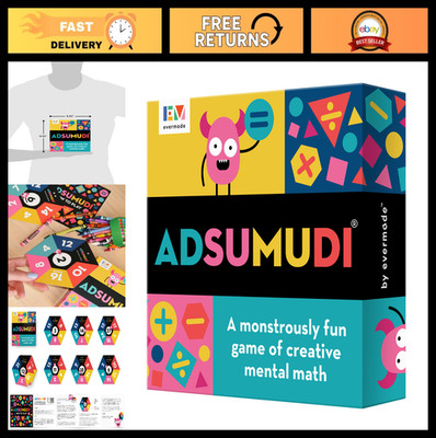 Fun Math Game for Kids - Multiplication, Division, Addition & Subtraction - Ages