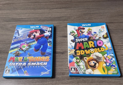 2 for 1 special! Super Mario 3D World (JPN) & Mario Tennis ULTRA SMASH (JPN)WiiU