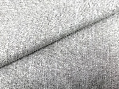 14.5 yds Restoration Hardware Laundered Belgian Linen Fog Gray Upholstery Fabric