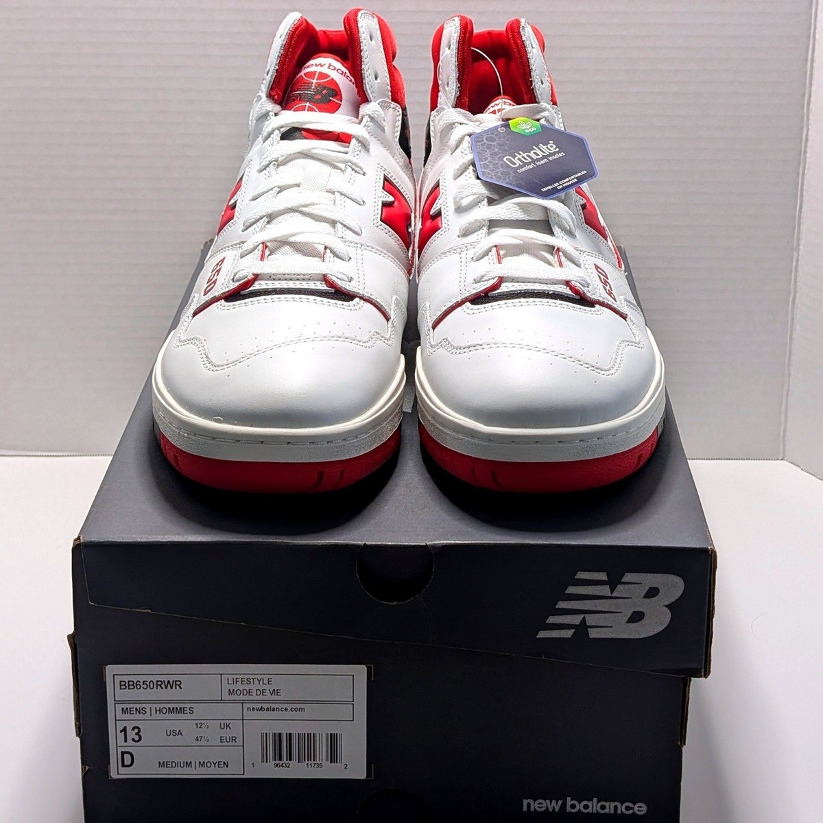 トリプルB Size 13 - New Balance 650R White Red for sale online | eBay