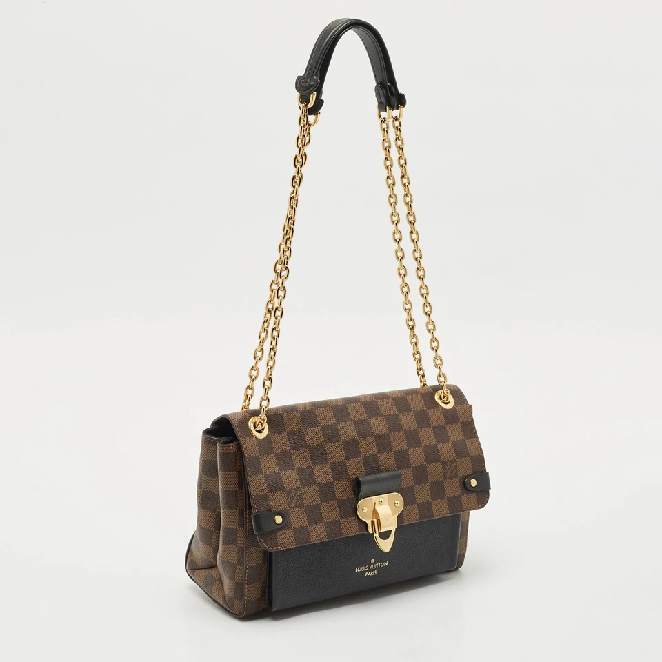 Louis Vuitton Black Damier Ebene Canvas Vavin PM Bag - Image 3 of 4