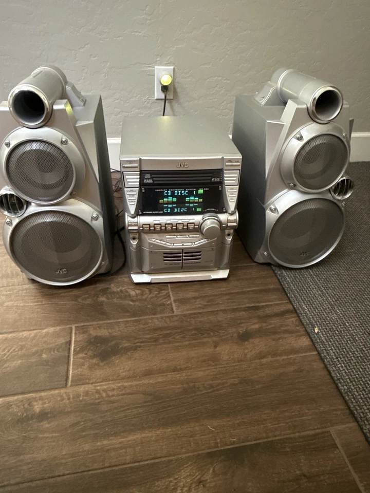 JVC Compact Component system MX-GB6 Ca-mxgb6 Vintage Cassette Stereo - Image 3 of 4