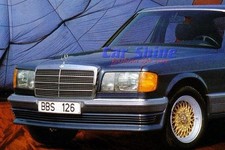 Original Bbs Mercedes-benz W126 S-class Sesel Front Bumper Spoiler Oem Original Bbs Mercedes-benz W126 S-class Sesel Front Bumper Spoiler Oem