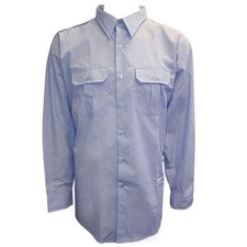 Brand New 16 1/2 USAF Men's Long Sleeve Blue Dress Shirt - new with tags