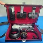 Minolta Autopak-8 D10 Super 8 Film Movie Video Camera w Case & Accessories Works