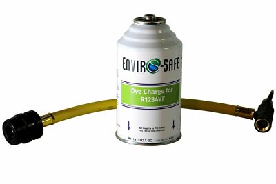Enviro-Safe R1234YF Dye Charge 4 OZ Can & Charging Hose, Dye
