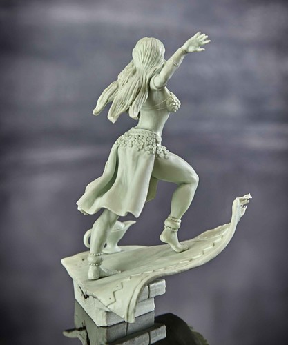 ⭐️Pin Up Series Arabian Tales Handmade Miniature Resin figure 80 mm 1/24⭐️ - Picture 10 of 11