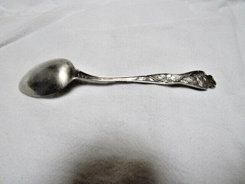 Antiker Sterling Silber Paye Baker Stierkampf Mexiko Löffel Blume Top 5" - Bild 6 von 7