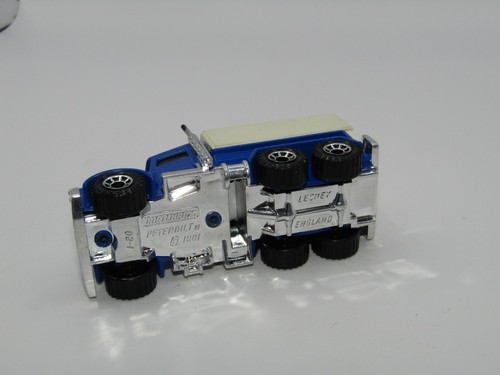 Matchbox Superfast No 56 Peterbilt Milk Truck Amber Glass NO TAMPO Near Mint UB - Picture 5 of 5