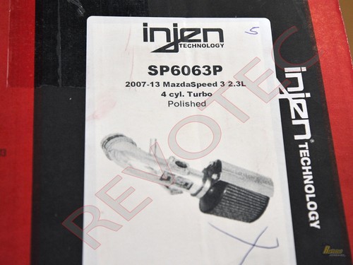 Injen SP Short Ram Cold Air Intake w/ Heat Shield 07-13 Mazda Mazdaspeed 3 MS3 - Picture 6 of 7