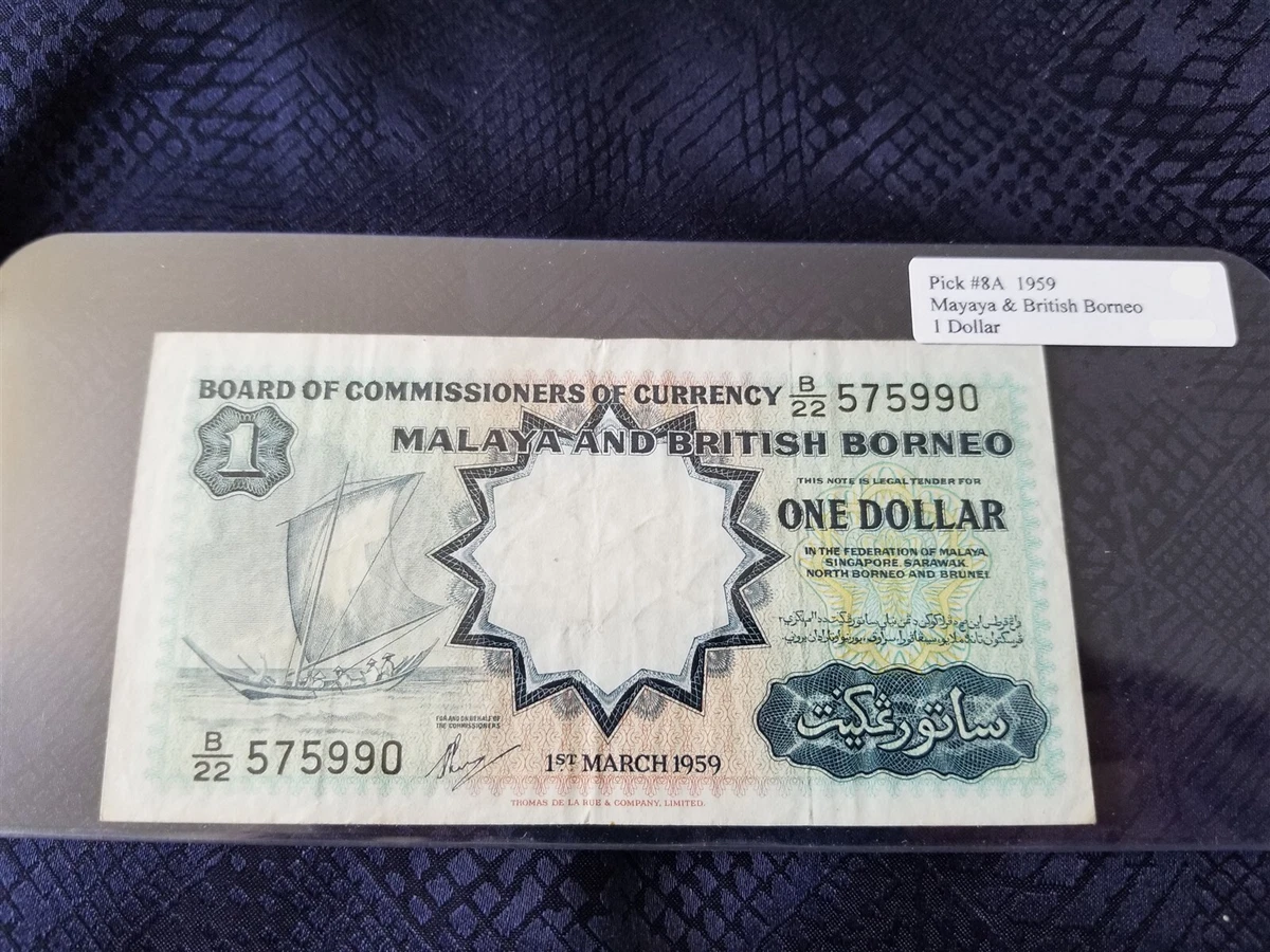 1959 Malaysian Paper Money for sale | eBay