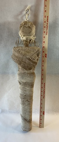 24” Spooky Halloween Skeleton Mummy Hanging Ornament Decorations - Picture 2 of 2