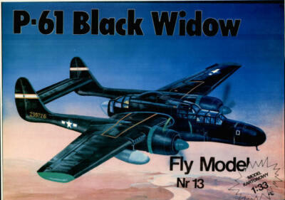Fly Model 13 - Northrop P-61 Black Widow - 1. Auflage - 1:33