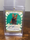 Dennis Rodman 2016 Leaf Wrestling Auto Autograph #'d 8/25 NWO Hulk Hogan Card