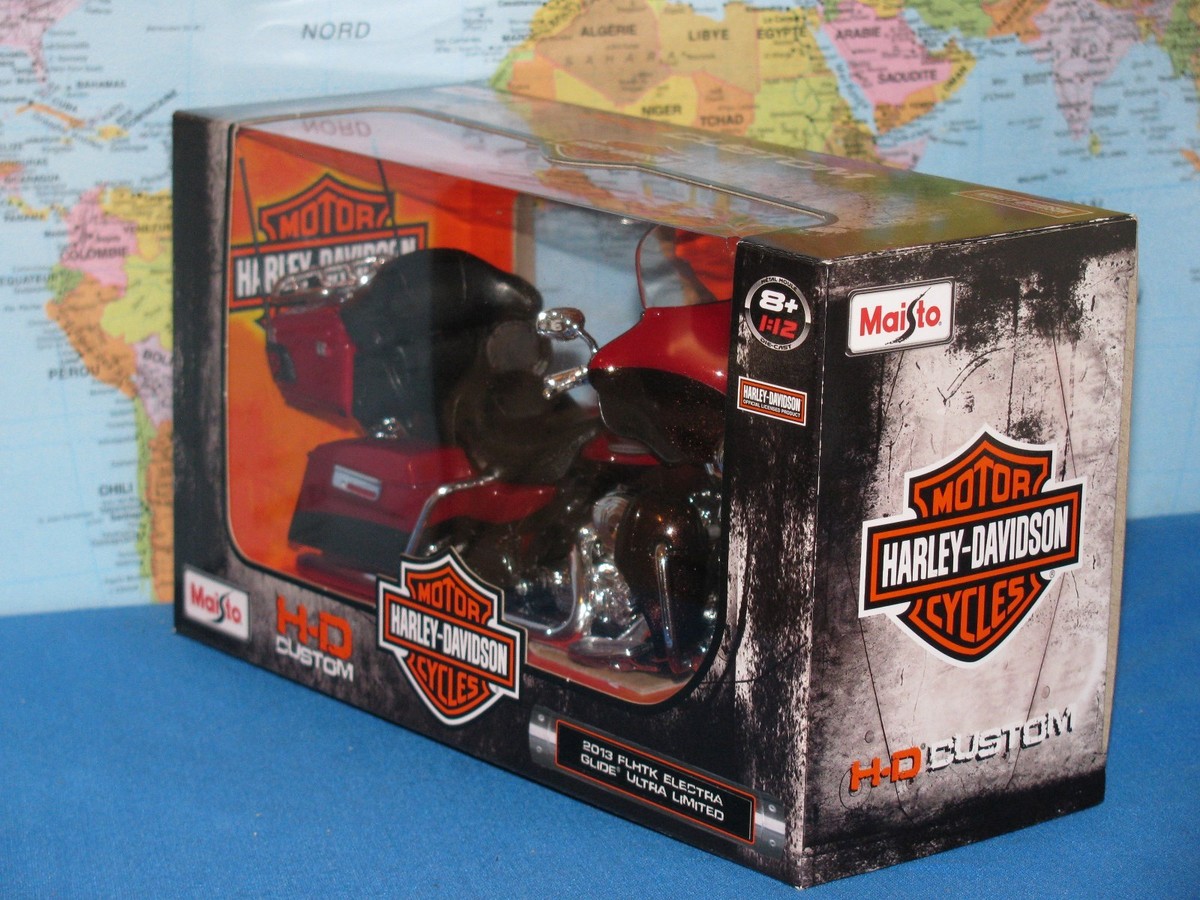1/12 MAISTO HARLEY DAVIDSON 2013 FLHTK ELECTRA GLIDE ULTRA LIMITED