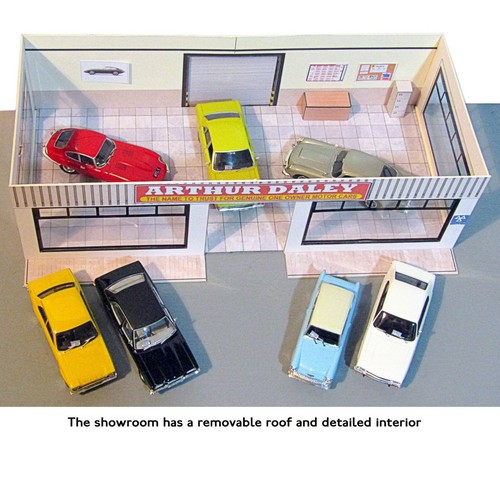 Kingsway, Spur 0, Tankstelle & Showroom, fertig gefertigt. - Bild 4 von 5