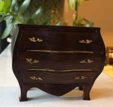 Rare IGMA Artisan Pierre Zador Bombe Chest Dollhouse Miniature 1:12