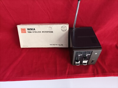 Récepteur HF TOA WT02 Avec Micro, Très Bon état, Peu Utilisé