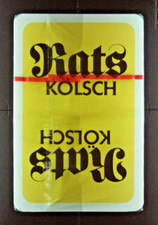 Skatspiel/Brauerei Metzmacher "RATS KÖLSCH" Berliner Spielkarten anno 1990 (OVP)