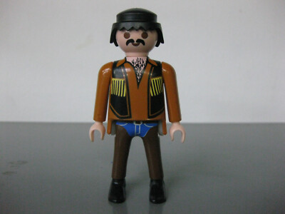 playmobil FIGURA VAQUERO MEXICANO OESTE BIGOTE