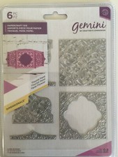 Crafters Companion Gemini Treasure Box Dimensional Dies Floral Flourish