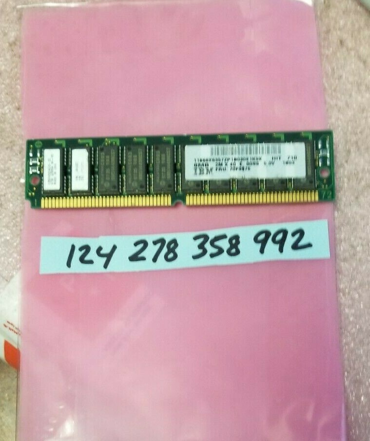 8MB Rapide Page Fp 2X36 Parité ECC 72pin 60NS 2k 5v 24CHPS non