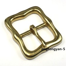 Solid Brass Belt Buckle Men's Pin Belt Buckles Fits For 1.5 inches Belt