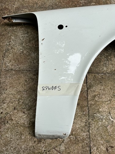 1988 PORSCHE 911 White O/S Passenger Left Front Wing 1976-1989 - Picture 2 of 5