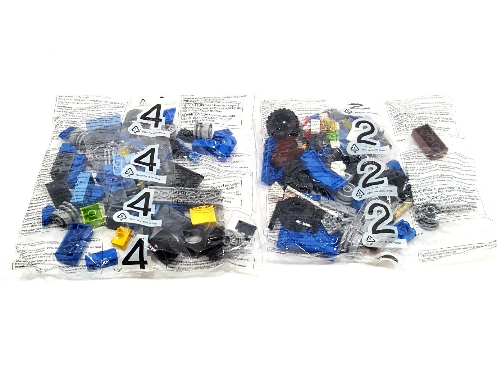 2011 Lego City Police Vehicles New Sealed Bag 2 Bag 4