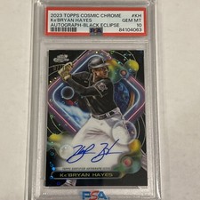 2023 Cosmic chrome black-eclipsed Ke Bryan Hayes 7/10