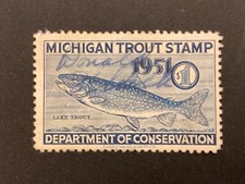 ICOLLECTZONE US Michigan 1951 F/VF used