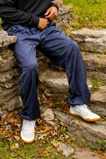 Big and Tall Performance Fashion Forward Upscale Plush Banded Bottom Pant