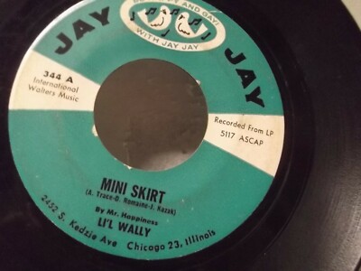 A* LIL WALLY MINI SKIRT/WELK POLKA ON JAY JAY RECORDS