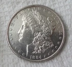 1884-P MORGAN SILVER DOLLAR ~ Full Breast Feather Philadelphia ~ GEM MS++++ 💦