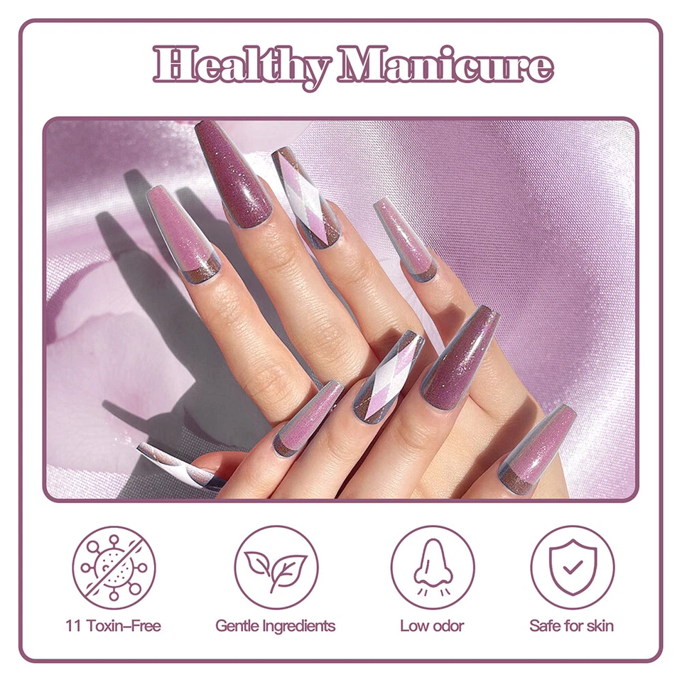 Gel Nagellack Set Uv Farbwechsel Gel Nagellack Set Thermo Shellac Gell - Bild 4 von 4