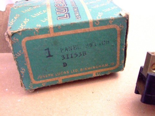 Lucas 31153B SS8 Panel switch new in box Push Switch - Picture 2 of 6
