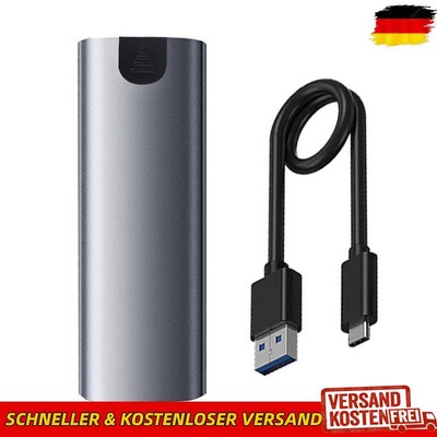 M.2 HHD Box Typ-C 3.1 Aluminiumlegierung für 2230/2242/2260/2280 SSD (NVME 10 Gp
