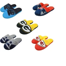 Forever Collectibles NFL Men's Colorblock Slide on Slippers - Pick Your Team