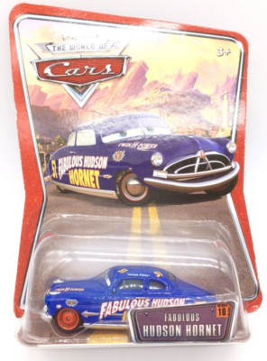 Disney Pixar Cars THE WORLD OF CARS: HUDSON HORNET, MARIO ANDRETTI