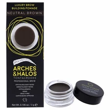 Luxury Brow Buiding Pomade-Neutral Brown by Arches and Halos for Women-0.106 oz