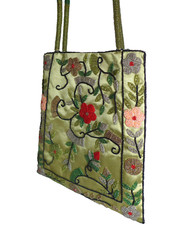 SUNSA Handtasche Tasche PERLEN Perlentasche bestickt Damenhandtasche