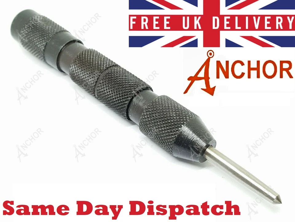 Heavy Duty Automatic Center Punch Push Down Marking Metal Wood Engineers Tool