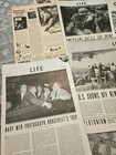 Military Ephemera Lot 130 Pages 1940s LIFE Articles Great Advertisements Planes — photo 7