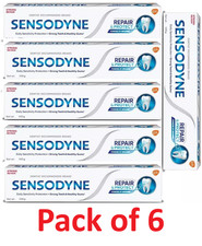 Sensodyne Repair  Protect with NOVAMIN 70gm Pack of 6 Free Shipping Worldwide