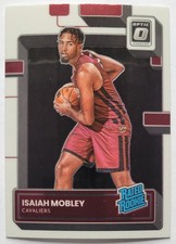 2022-23 Optic Isaiah Mobley Rated Rookie RC #237 Cleveland Cavaliers
