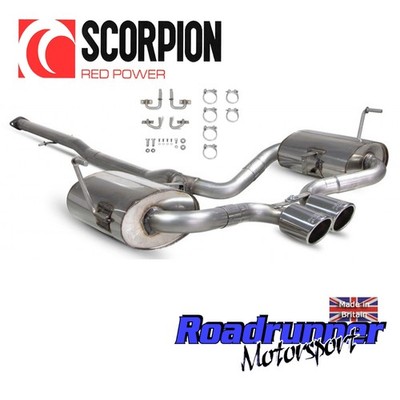 Scorpion Mini Cooper S R53 R52 Auspuffanlage ab Kat SMN003 Schrägheck & Cabrio