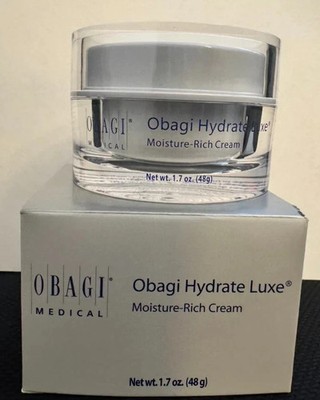 Obagi Hydrate Luxe Moisture Rich Cream 1.7oz 48g Daily Facial Treatment Sealed